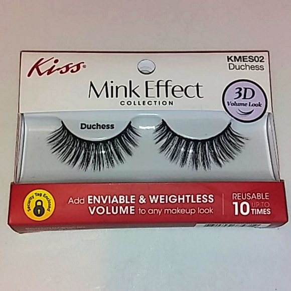 Kiss Makeup Kiss Mink Effect Collection 3d Volume Lashes Poshmark